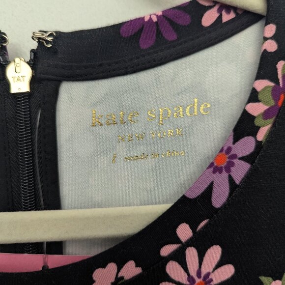 BNWT Kate Spade Bora Flora Ponte Dress size L - Picture 4 of 7